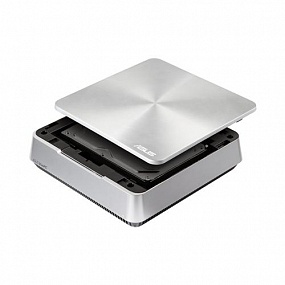 Неттоп Asus VivoPC VM40B-S081M [90MS0011-M01440] silver Cel 1007U/4Gb/500Gb/WiFi/noDVDRW/DOS