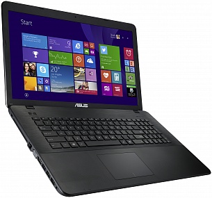 Ноутбук ASUS X751LB-TY201T [90NB08F1-M03100] black 17.3" HD+ i5-5200U/4Gb/500Gb/GT940M 2Gb/DVDRW/BT/WiFi/Cam/W10