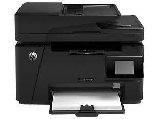 МФУ HP LaserJet PRO M127fw CZ183A принтер, сканер, копир, факс, A4, 20 стр/мин, 128Мб, USB, Ethernet, WiFi