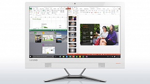 Моноблок Lenovo IdeaCentre AIO 300-22ISU [F0BX0046RK] white 21.5" FHD IPS i3-6100U/4Gb/500Gb/DVDRW/DOS/k+m