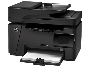 МФУ HP LaserJet PRO M127fw CZ183A принтер, сканер, копир, факс, A4, 20 стр/мин, 128Мб, USB, Ethernet, WiFi
