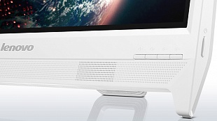 Моноблок Lenovo IdeaCentre C260 [57331763] white 19.5" HD+ Cel J1800/4Gb/500Gb/DVDRW/DOS/k+m