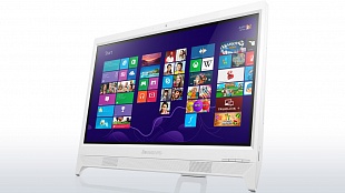 Моноблок Lenovo IdeaCentre C260 [57331763] white 19.5" HD+ Cel J1800/4Gb/500Gb/DVDRW/DOS/k+m