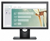 Монитор LCD Dell 18.5" E1916H(e) Black TN LED, 1366 x 768 WXGA, 5ms, 200 cd/m2, 600:1, VGA, DP 1.2 (916H-1972)